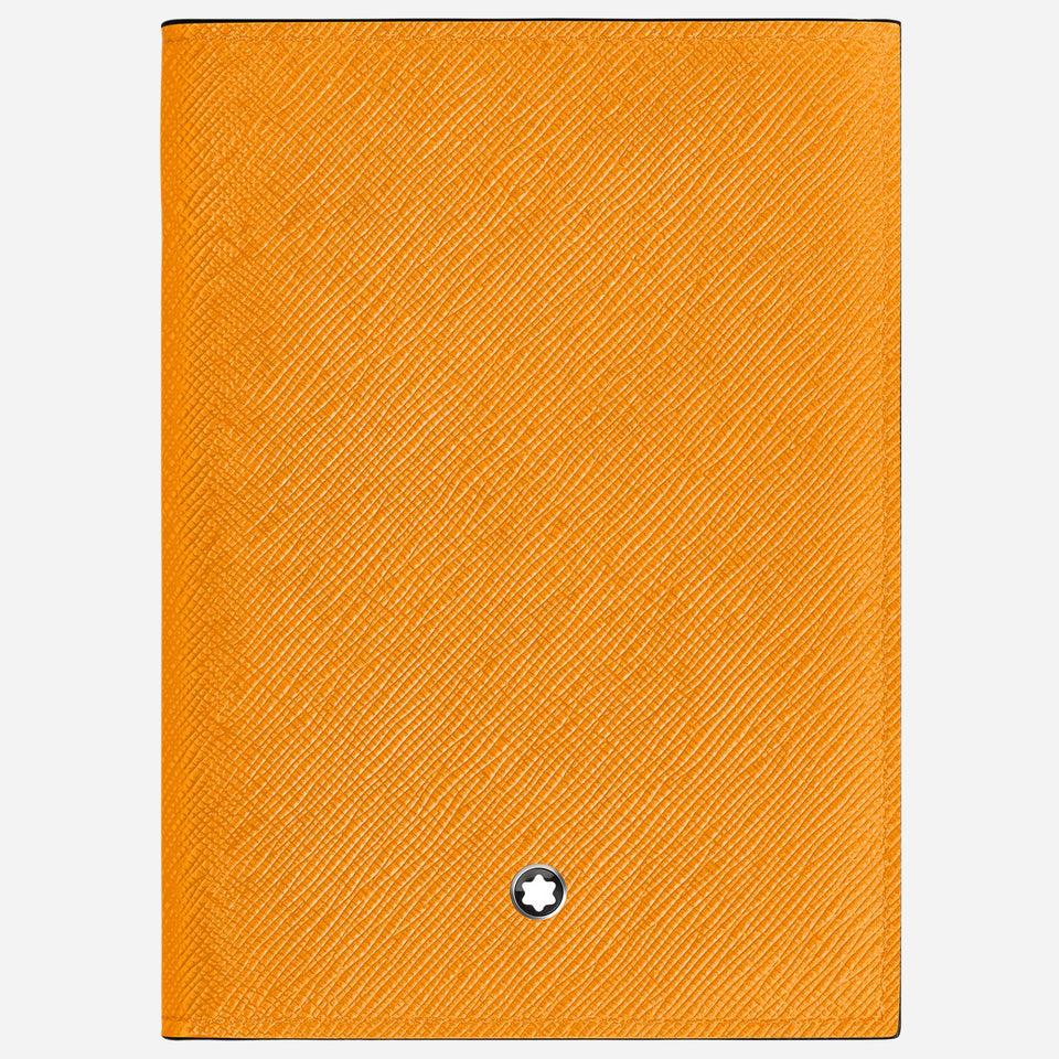 The Montblanc Sartorial Saffron Leather Passport Holder by Montblanc.