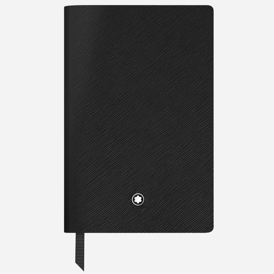 The Small Black Sartorial Leather Notebook with Blank Pages by Montblanc.