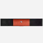 The Tangerine Sartorial Leather 1-Pen Loop with Elastic Strap by Montblanc.