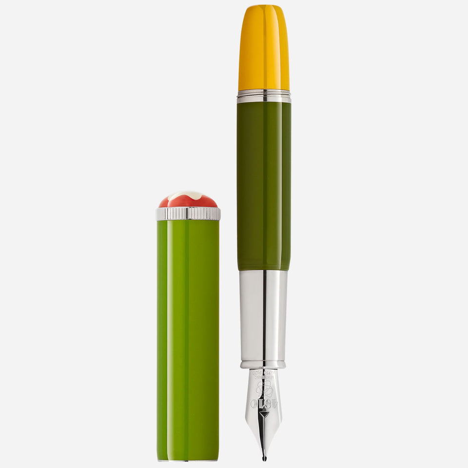 The Wes Anderson for Montblanc Limited Edition The SCHREIBERLING 1969 Fountain Pen Set by Montblanc.