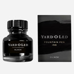 The Yard-O-Led 30 ml Jet Black Fountain Pen Ink Bottle by Yard-O-Led.