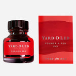 The Yard-O-Led 30 ml Passion Red Fountain Pen Ink Bottle by Yard-O-Led.