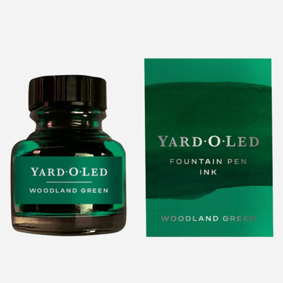 The Yard-O-Led 30 ml Woodland Green Fountain Pen Ink Bottle by Yard-O-Led.