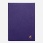 The Yard-O-Led Sampson A5 Luxury Purple Leather Notebook by Yard-O-Led.