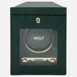 The British Racing Green Single Watch Winder by WOLF.