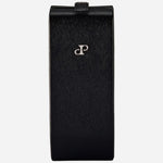 The Philipp Black Faux Leather Flip Watch Stand by WOLF.