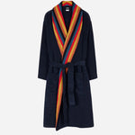 The Navy Blue Artist Stripe Dressing Gown by Paul Smith.