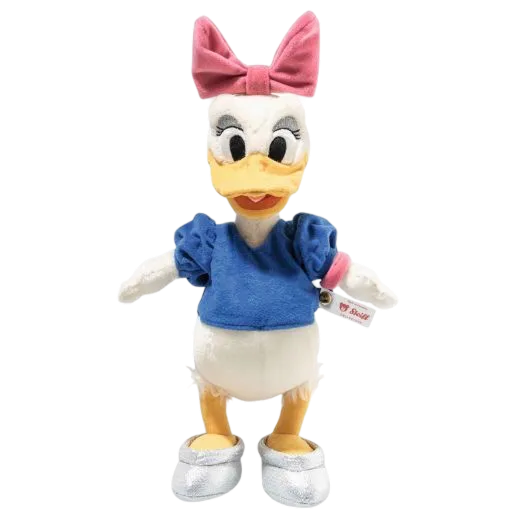 The 85th Anniversary Disney Daisy Duck by Steiff.