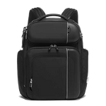 tumi barker black backpack