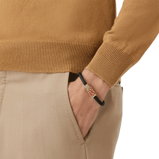 Montblanc Meisterstück The Origin Collection Leather Bracelet
