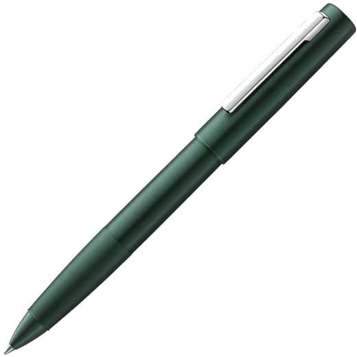 This is the LAMY Aion Dark Green Special Edition Rollerball Pen.