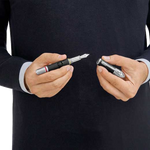 montblanc walt disney fountain pen on model