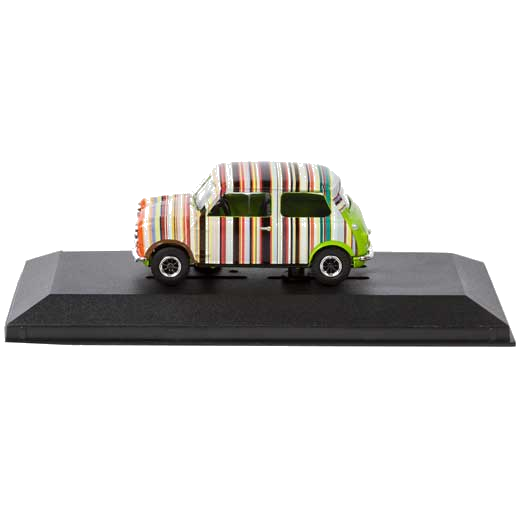 This is the Signature Stripe Design Paul Smith Mini Car Model.