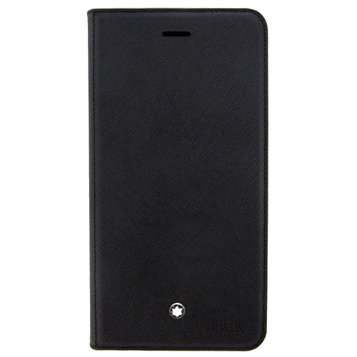 This Montblanc iPhone case has been embossed on the front.