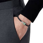 montblanc green iced sea bracelet wrist