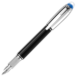 montblanc black   silver st