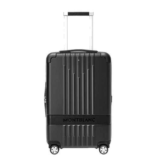 montblanc black my4810 compact cabin trolley front