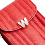 wolf 1834 mimi red phone case with lanyard emblem