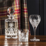 royal scot crystal double tantalus oak kintyre incl 2 square spirits lifestyle