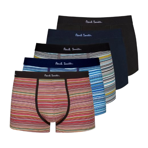 paul smith cotton stripe boxers set