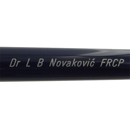 Montegrappa fountain pen has been engraved with a persons name.