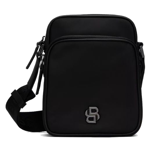 This 'B' Icon Black Reporter Bag by BOSS is great for casual days out and allows you to stay organised.