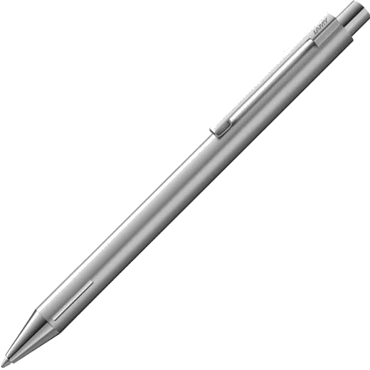 This is the LAMY Econ Matt Stainless Steel Ballpoint Pen.