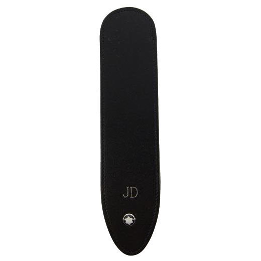 Montblanc pen case engraving.