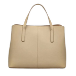 2 dukes place stone leather medium zip top multiway bag 110671