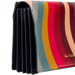 paul smith swirl print accordion style purse side