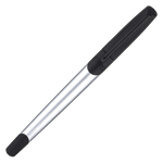 brushed chrome fountain pen
