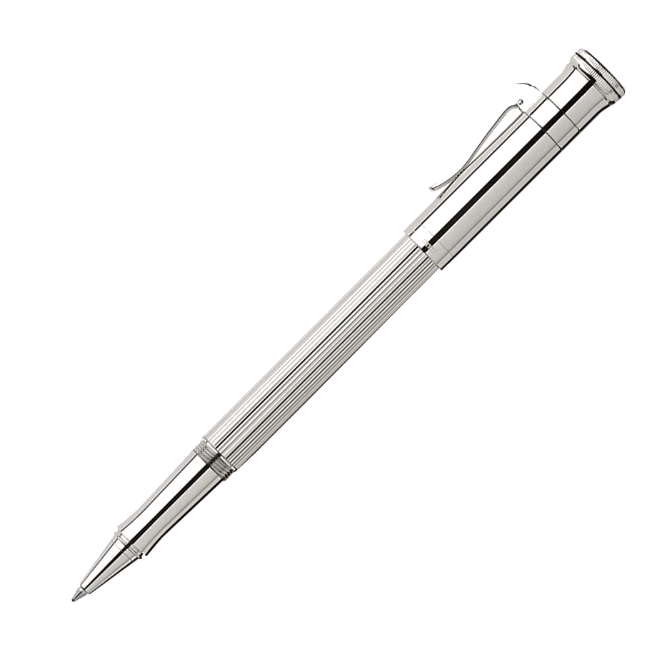 Graf Von Faber Castell Sterling silver Classic Range Rollerball pen.