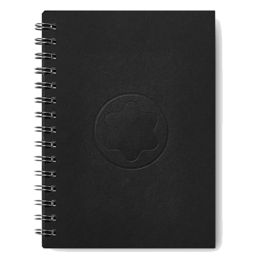 This Montblanc Envelope Notebook Refill #146 comes with Lined Paper and a ringbinder.