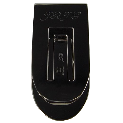 montblanc initials money clip engraving script font jrjg 34fbf04d64cb51bf0ceec62bf41b1f44