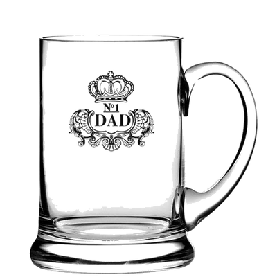 royal scot crystal no 1 dad real ale tankard