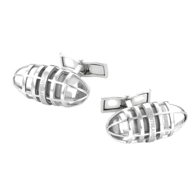 montblanc urbanwalker skeleton oval cufflinks