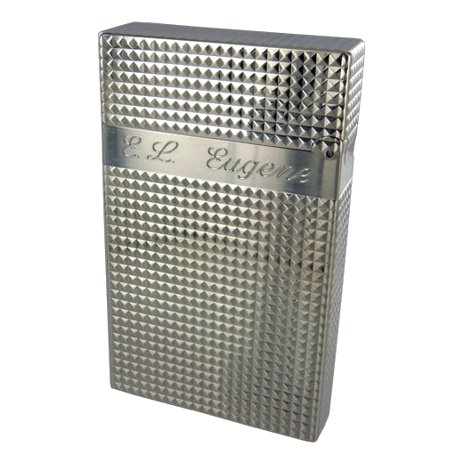 S.T Dupont Lighter Engraving in Script Rounded Font.