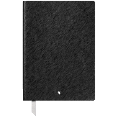 montblanc 163 black lined fine stationery notebook