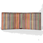 paul smith signature stripe bifold 8cc wallet