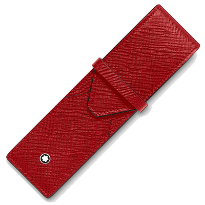 sartorial red leather pen c
