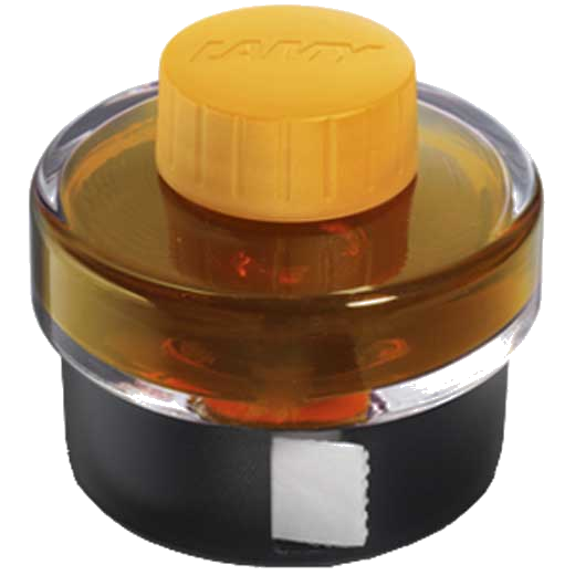 This is the LAMY T 52 Mango 50ml Ink Bottle.
