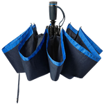 boss gear blue pocket umbrella undone