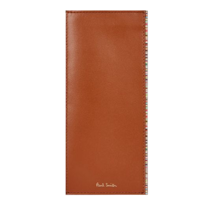 m1a 8048 psandw 62 paul smith tan leather glasses case
