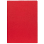 hugo boss essential storyline a5 red lined notebook cover