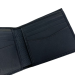 boss crosstown navy 8cc grained leather wallet4