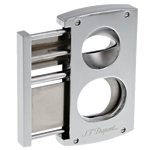 s t dupont paris chrome double blade cigar cutter open