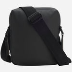 Back view of the Oryo NS Black Reporter Bag with Logo Patch.