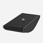 Side view of the Black Leather Blotter.