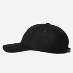 Side view of the Men's Anson Grey Merino Wool Blend Cap.
