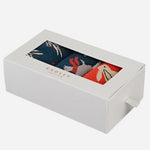 Gift box for the 3-Pack An Ice Day Sock Set with Seasonal and Patterned Designs.